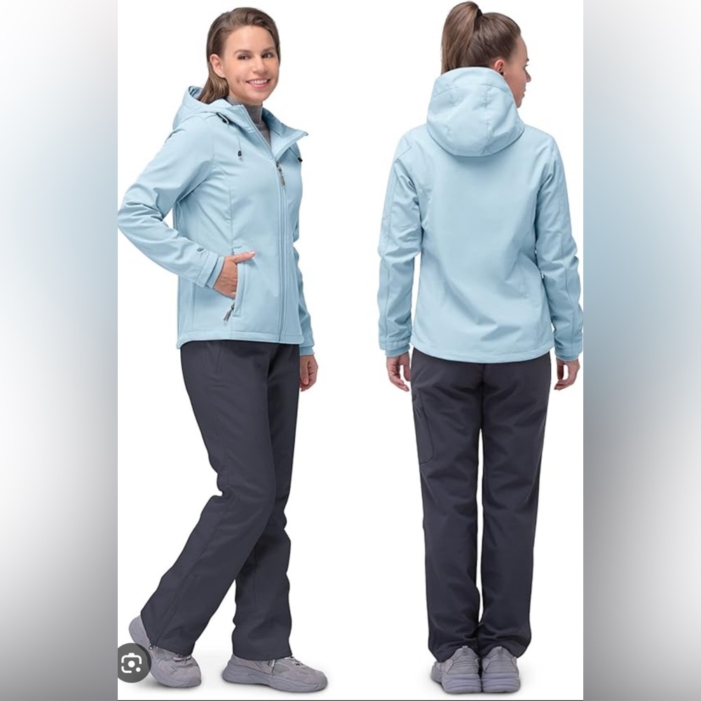 Hurley Light Blue Women's Jacket - Picture 2 of 2